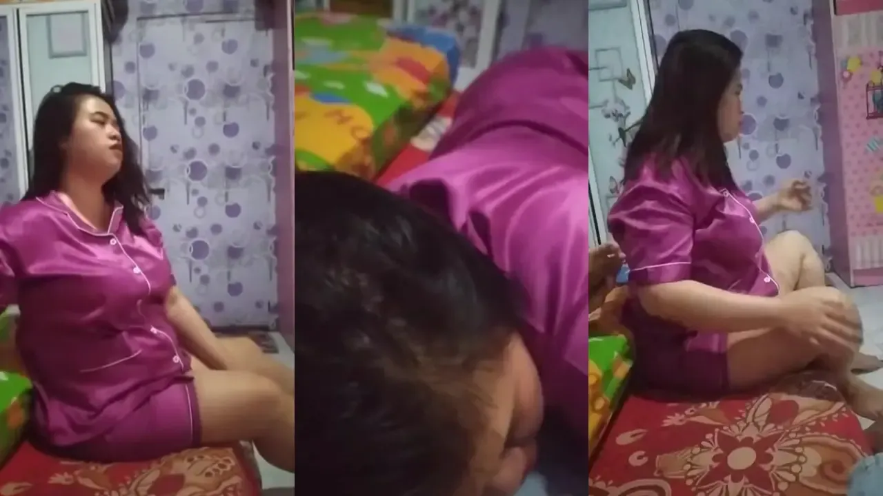 Berondong Sekandal Ngewe Janda Tetangga Direkam Diam² Toket Montok Sange