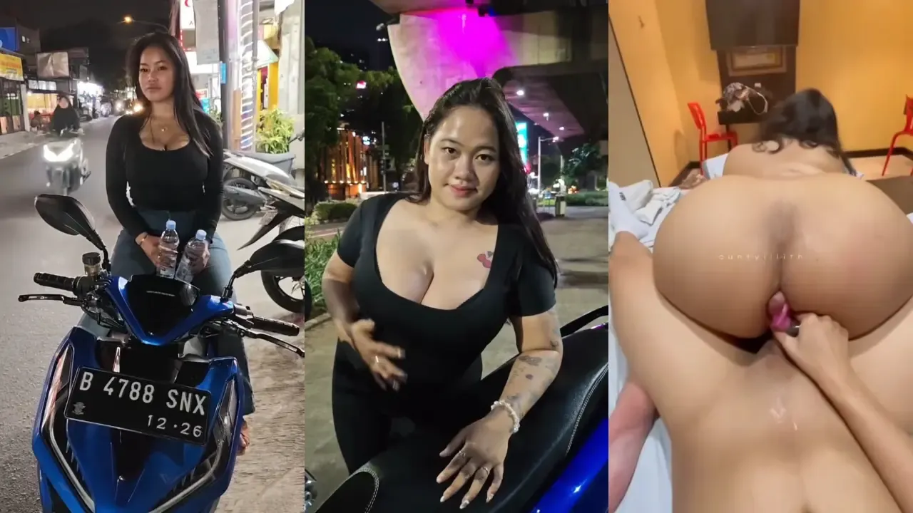 Cewek Gank Motor Tobrut Siap Ngewe Habis Balapan