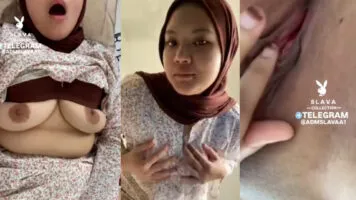 Irdina Tudung Pulang Gawe Gatal Olahraga Dua Jari Colmek
