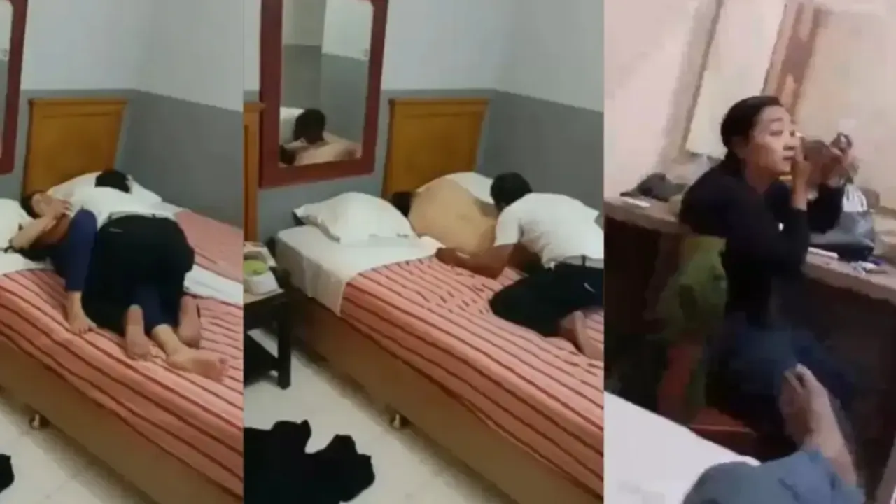 Pak RT Bawa Selingkuhan Ke Oyo, Semok Banget Sampe Ngaceng Gak Kuat Nahan