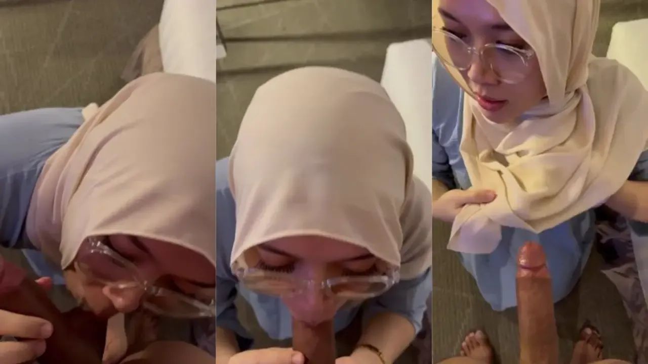Sepongan Jilbab Cantik Nikmat Sekali Bikin Gemes - Hijab Tobrut Sange Desah Keenakan