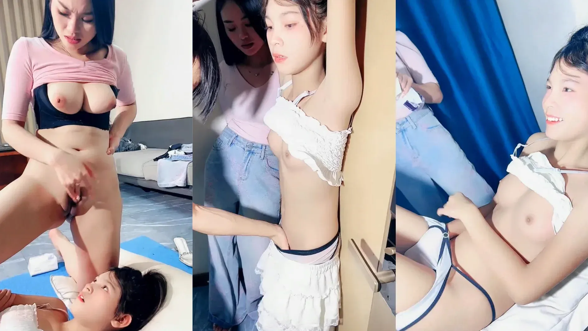 Cewek Chindo Mulus Baru Gabung Grup Langsung Dientod Rame-Rame