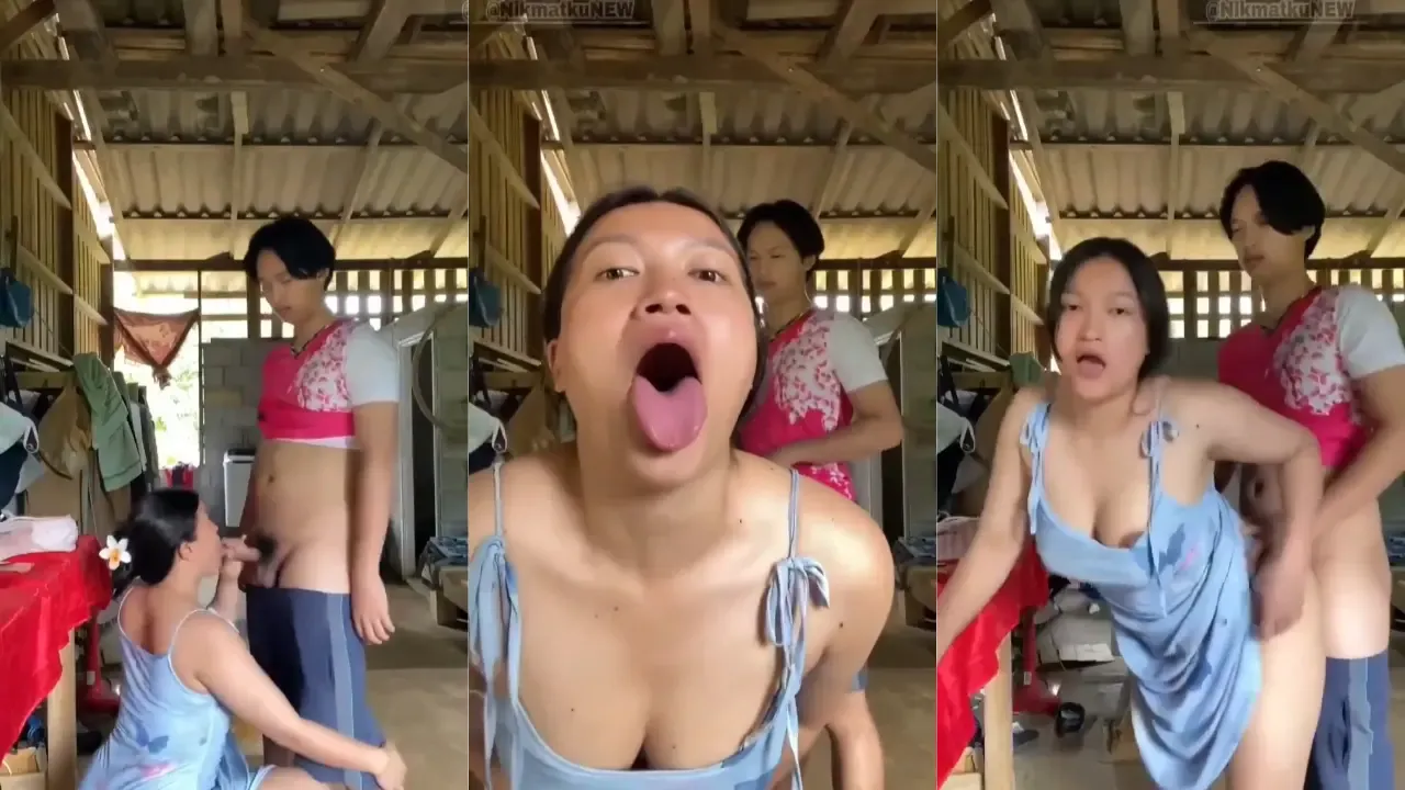Tante binal sedot peju brondong kesayangannya dari rumah seb...